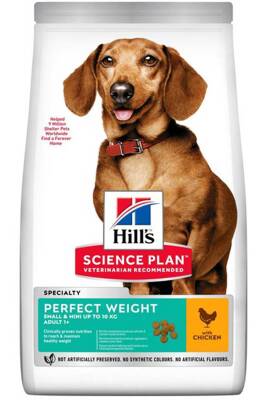 Hills Perfect Weight Tavuklu Small&Mini Yetişkin Köpek Maması 1.5kg - 1