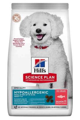 Hills Science Plan Hypo-Allergenic Somonlu Küçük Irk Yetişkin Köpek Maması 1,5kg - 1