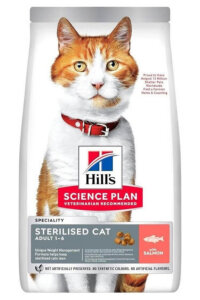 Hill's Science Plan Kısırlaştırılmış Somonlu Kedi Maması 10 KG - HILL'S