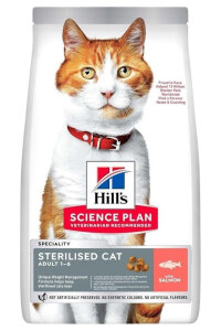 Hills Sterilised Kısırlaştırılmış Somonlu Kedi Maması 3 KG - 2