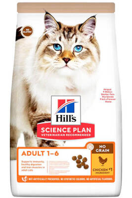 Hills Tahılsız Tavuklu Yetişkin Kedi Maması 1,5 Kg - 1