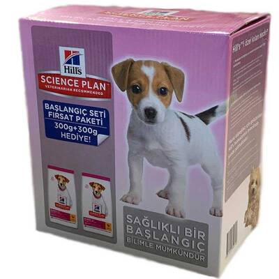 Hills Tavuklu Yavru Köpek Başlangıç Seti 300+300gr - 1