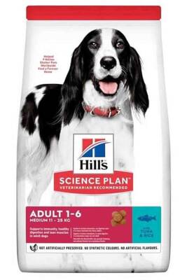 Hills Ton Balığı ve Pirinçli Orta Irk Yetişkin Köpek Maması 12kg - 1