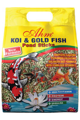 Ahm Karışık Pond Sticks Japon Ve Koi Balık Yemi 1 KG - 1