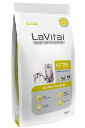Lavital Kitten Somonlu Yavru Kedi Maması 12Kg - 2