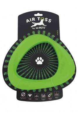 M-Pets Air Toss Mobius Dayanıklı Suda Yüzen Köpek Oyuncağı Yeşil - 1