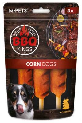 M-Pets BBQ Kings Corn Tavuklu Köpek Ödül Maması 90gr - 1