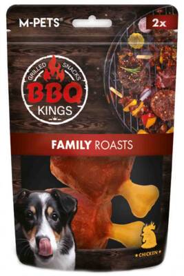 M-Pets BBQ Kings Family Roasts Tavuklu Köpek Ödül Maması 105gr - 1