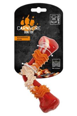 M-Pets Carnivore Boomerang Bone Pastırma Aromalı Köpek Oyuncağı - 1