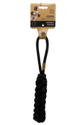 M-Pets Coto Black Loop Bar Örgü Oyuncak 34cm - 1