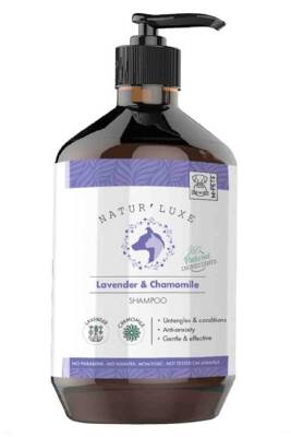 M-Pets Naturluxe Lavander & Chamomile Köpek Şampuanı 500ml - 1