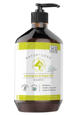 M-Pets Naturluxe Lemongrass & Argan Oil Köpek Şampuanı 500ml - 1