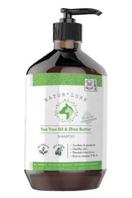 M-Pets Naturluxe Tea Tree & Shea Butter Köpek Şampuanı 500ml - 1