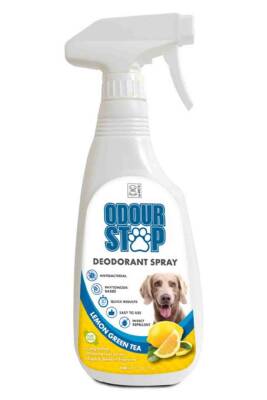 M-Pets Odour Stop Limon ve Yeşil Çaylı Deodorant Sprey 500ml - 1