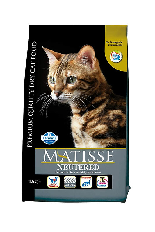 Matisse Tavuklu ve Pirinçli Kısırlaştırılmış Kedi Maması 1.5 KG - 1