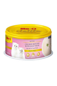 Me-O Delite Keçi Sütlü Tavuklu Tahılsız Ezme Yavru Kedi Konservesi 80 GR - 2