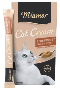 Miamor Cream Ciğerli Kedi Ödülü 6x15gr - 1