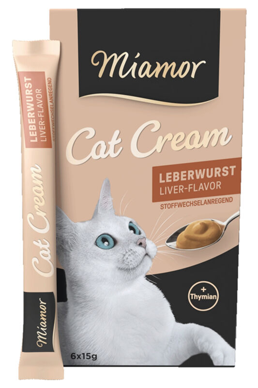 Miamor Cream Ciğerli Kedi Ödülü 6x15gr - 1