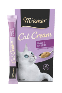 Miamor Cream Malt-Peynir Kedi Ödülü 6x15 Gr - 1