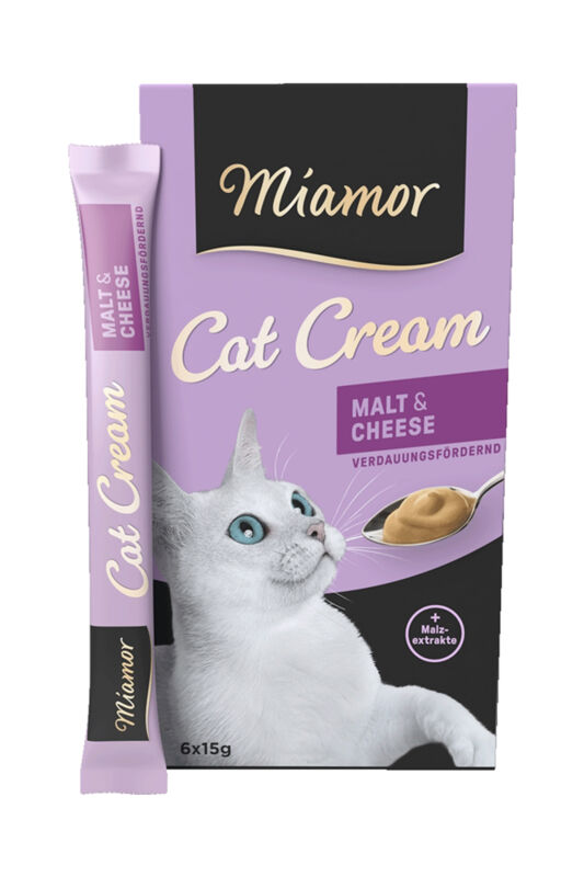 Miamor Cream Malt-Peynir Kedi Ödülü 6x15 Gr - 1
