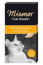 Miamor Cream Multivitamin Kedi Ödülü 6x15 Gram - 2