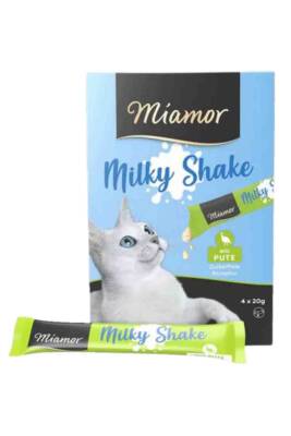 Miamor Milky Shake Hindili Kedi Ödülü 4x20gr - 1