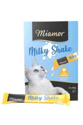 Miamor Milky Shake Tavuklu Kedi Ödülü 4x20gr - 1