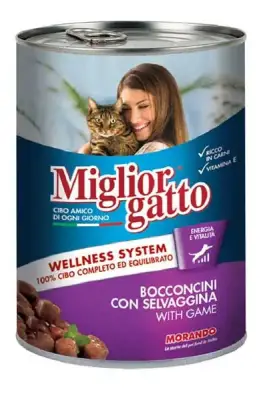 Miglior Gatto Av Hayvanlı Yetişkin Kedi Konservesi 405gr - 1