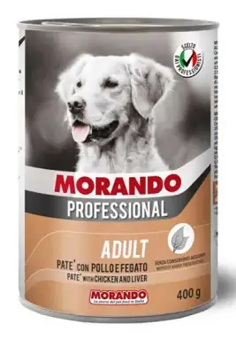 Morando Kümes Hayvanlı Yetişkin Köpek Konservesi 400gr - 1