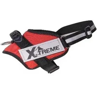 MPS X-TREME-PRO Köpek Göğüs Tasması (M) Kırmızı Reflektörlü - 1