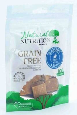 Natural Nutrition Tavşan Eti ve Elmalı Köpek Ödülü 75gr - 1