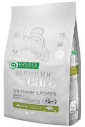 Natures Protection Beyaz Köpekler için Tahılsız Alabalıklı Yavru Köpek Maması 1,5kg - 1