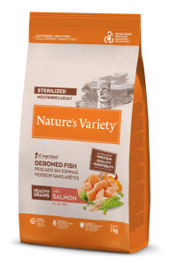 Nature's Variety Original Somonlu Kısırlaştırılmış Kedi Maması 7 KG - NATURES VARIETY