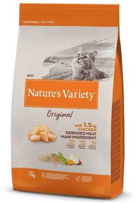 Natures Variety Original Tavuklu Yetişkin Kedi Maması 7kg - 1