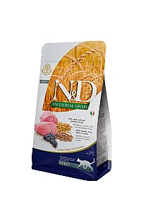 ND Düşük Tahıllı Kuzu Yaban Mersini Kedi Maması 1,5 Kg