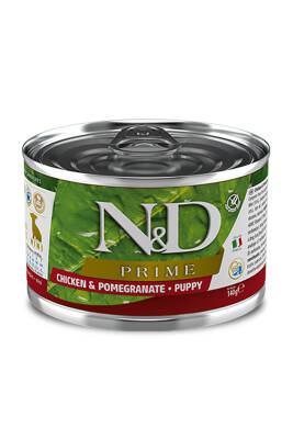 N&D Prime Tahılsız Tavuk & Nar Yavru Köpek Konservesi 140 Gram - 1