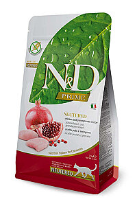 ND Prime Tahılsız Tavuk ve Narlı Kısırlaştırılmış Kedi Maması 5 KG - 2