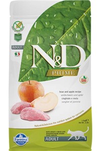 ND Prime Tahılsız Domuzlu Kedi Maması 1.5 KG