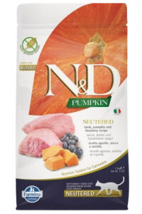 ND Pumpkin Tahılsız Kuzu Etli Kısırlaştırılmış Kedi Maması 1,5 KG - N&D