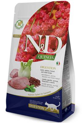 ND Quinoa Tahılsız Digestion Kuzulu Kedi Maması 1,5kg - 1