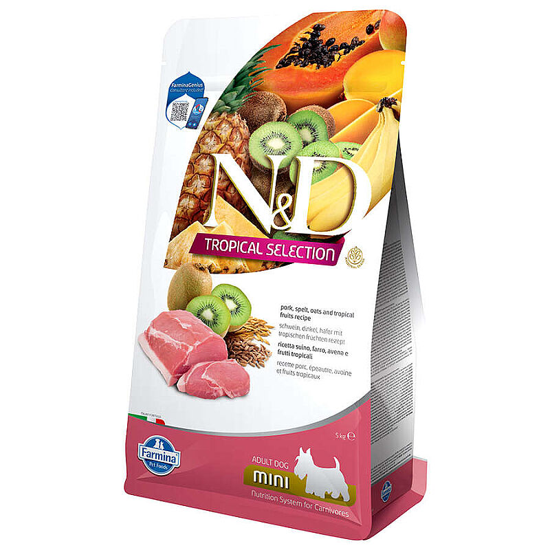 ND Tropical Selection Domuz ve Meyveli Mini Irk Köpek Maması 5 Kg - 2