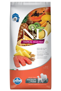 ND Tropical Somon ve Meyve Orta ve Büyük Irk Köpek Maması 10 Kg - 2