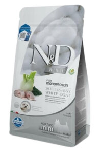 ND White Levrek Rezene ve Spirulina Küçük Irk Yetişkin Köpek Maması 2 KG - 2