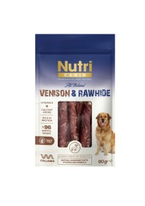 Nutri Canin Venison & Rawhide Geyik Etli Köpek Ödülü 80 GR - NUTRI
