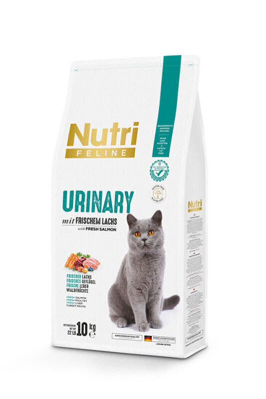 Nutri Urinary Böbrek Sağlığı Destekleyici Somonlu Yetişkin Kedi Maması 10kg - 1