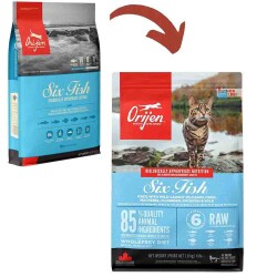 Orijen Six Fish 6 Balıklı Tahılsız Kedi Maması 1,8 Kg - 2