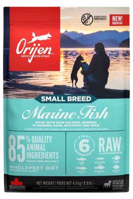 Orijen Small Breed Marine Balıklı Küçük Irk Yetişkin Köpek Maması 4,5kg - 1