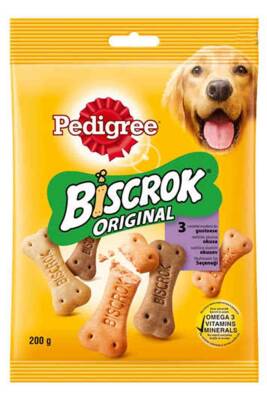 Pedigree Biscrok Köpek Ödül Bisküvisi 200gr - 1