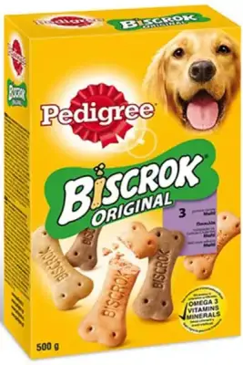 Pedigree Biscrok Köpek Ödül Bisküvisi 500gr - 1