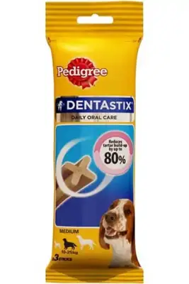 Pedigree Dentastix Orta Irk Köpek Ödül Maması 77gr - 1